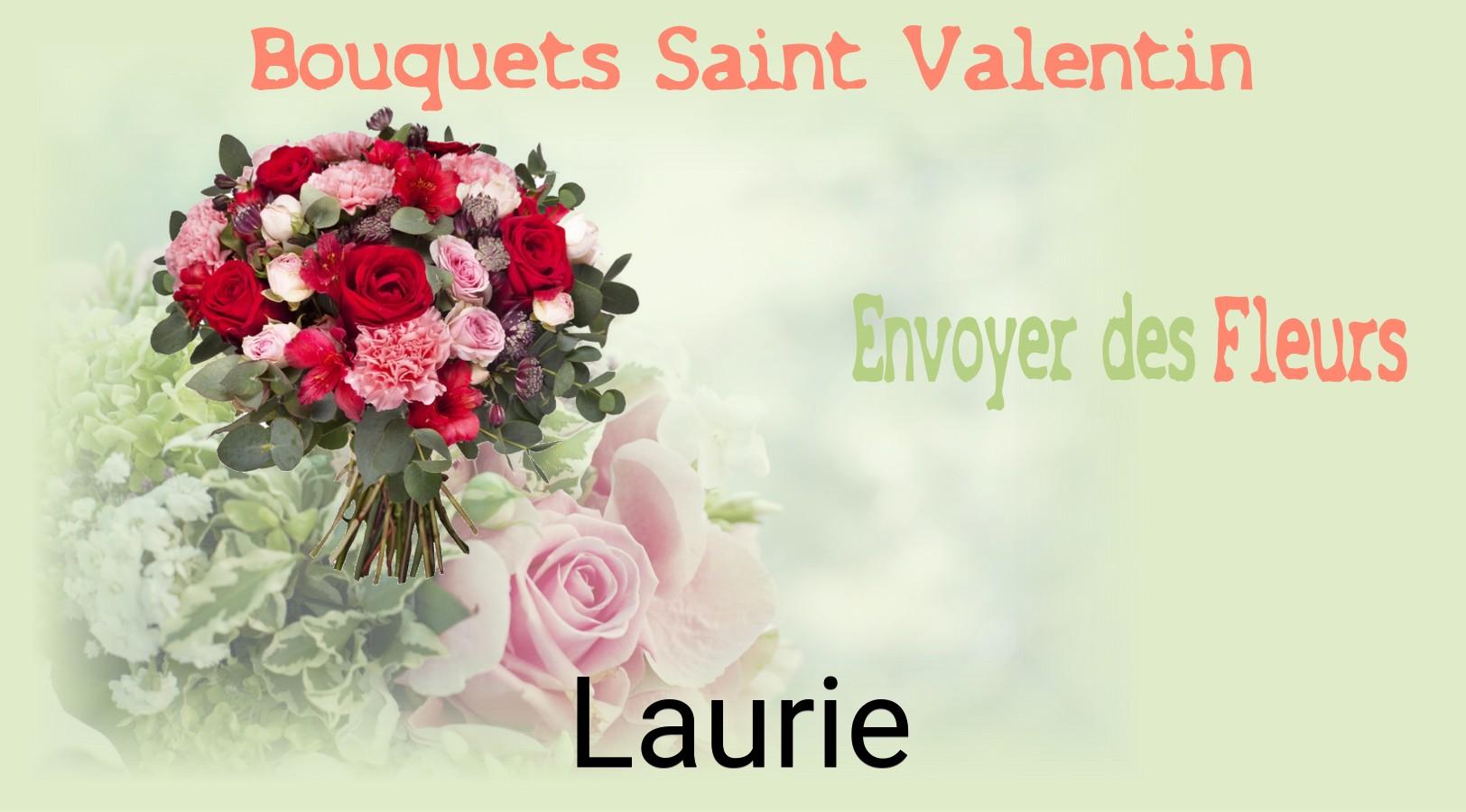 Roses de Saint-Valentin livrées à Laurie